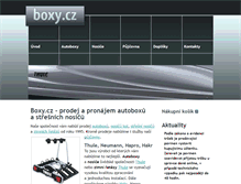 Tablet Screenshot of boxy.cz